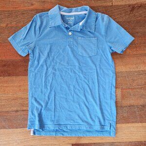 Cat & Jack Blue Polo Shirt Size Medium 8/10